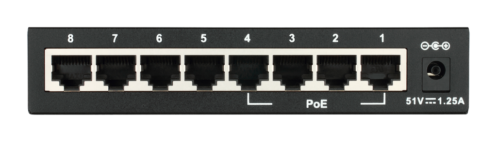 D-Link Des-1008PA a 8 porte 100 mbit/s switch