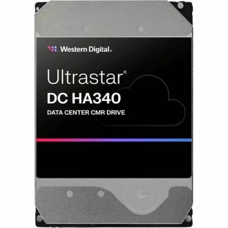 WD Ultrastar DC HA340 WUS721210BLE6L4 - HDD - Centro dati - 10 TB - interno - 3.5 - SATA 6Gb/s - 7200 rpm - buffer: 512 MB