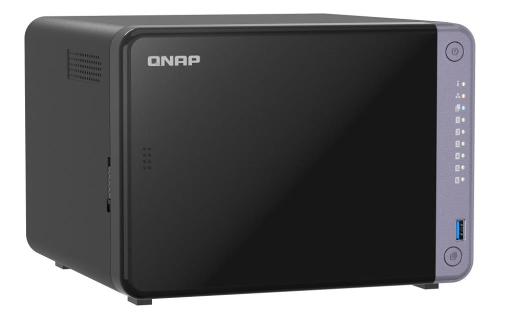 NAS assemblato QNAP TS-632X-4G 48TB (6x8TB)con HDD Seagate Exos